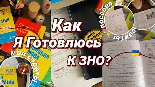 Как Я Готовлюсь К Экзаменам? | Подготовка К ЗНО 2022 | ЗНО на 200✨