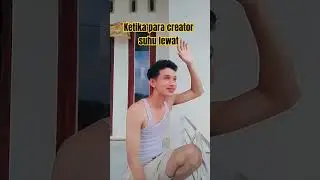 Ketika kreator suhu lewat depan rumah #shorts #creator #suhu #viralshorts #trending #fyp #comedy