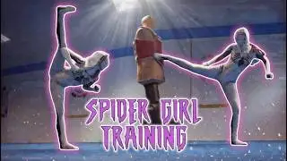 Spider Girl Training | Taekwondo Kicks & Tricks (Spider Gwen)