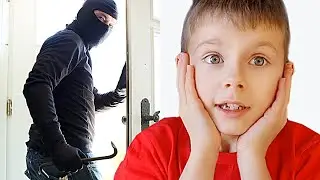 Один дома. Глеб сделал ловушки и поймал воришку.