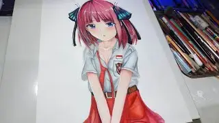 Drawing Nakano Nino Loli Ver - Gotoubun No Hanayome - Quintessential Quintuplets ( 五等分の花嫁 )