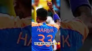Finally the wait is over ❤️🥳 India lifts the T20 wc after 17 years! #cricket #shorts #status