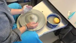 Centering your clay