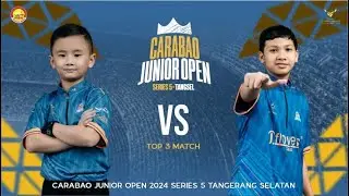 [TOP OF 3 FULL MATCH] KENNY FW VS ALFIAN | CARABAO JUNIOR OPEN 2024 SERIES 5 TANGSEL