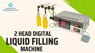 2 Head Digital Liquid Filling Machine