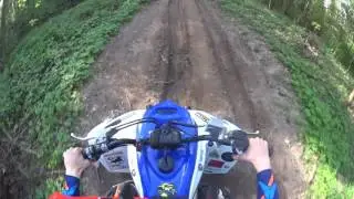 Первый выезд на квадроцикле Yamaha raptor YFM 700
