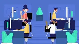 Best for customer support~ animation video made with love By CM_Animation