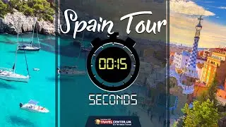 Spain tour in 15 seconds | Best places to visit in Spain