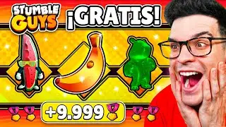 EMOTE BANANA DORADO *GRATIS* en STUMBLE GUYS! 😱