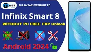 Infinix Smart 8 frp bypass without pc 2024 | Infinix 8 pro frp Android 13 | Google Unlock