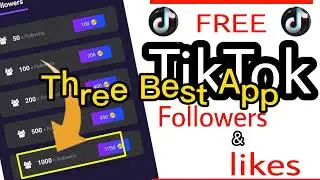 Free Tiktok followers and likes on tiktok 2022. how to get followers on tiktok.