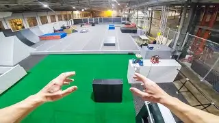IMPOSSIBLE FLIPS AT TRAMPOLINE PARK. FLYING WITH BUSINESS CLASS.
