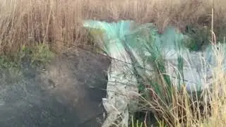 водоем для полива четыре года спустя.