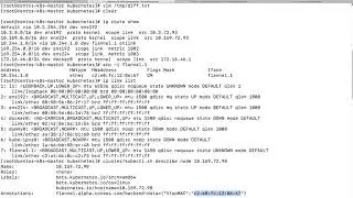 kubernetes network 10 - control plane flow kubectl kube flannel