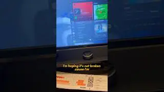 My Gaming Monitor Is Having A Stroke. #tech #monitor #acer #gaming