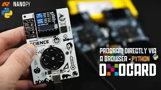 OXOCARDS -ESP32 boards programmed via Wi-Fi directly in the browser