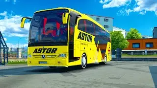 ETS2 | Astor Mercedes Travego 15 SHD ile  Kars - Artvin Seferi