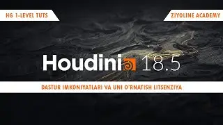 Houdini darslari | Dastur haqida, uni o'rnatish va Litsenziyalari haqida