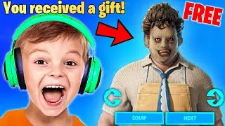 Gifting EVERY Fortnitemares Skin For FREE!