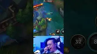 O machadinho bem na bunda kjkkk #wildrift #leagueoflegends #lolmobile
