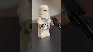LEGO Star Wars Snow Trooper Showcase #shorts #lego #starwars #showcase
