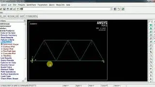 SOLUTION AND POST PROCESSING IN APDL - BASICS