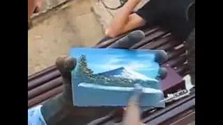 Как рисует, просто обалдеть.flv
