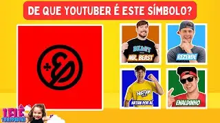 SUPER QUIZ - ADIVINHE O YOUTUBER PELO SÍMBOLO *VOCÊ CONSEGUE ACERTAR TODOS?