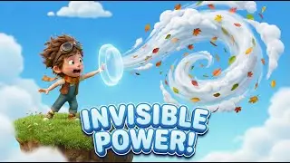 The Invisible Button: Who Blows the Wind? 🍃 | Educational Cartoon