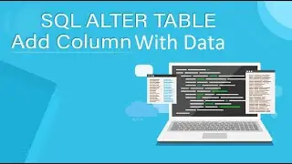 How insert Column With Data in SQL Server
