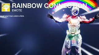 Free Rainbow Connection Emote! | Destiny 2 Season of The Deep