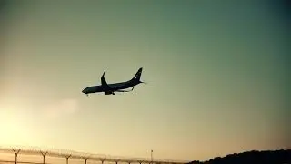 Шереметьево посадка самолета