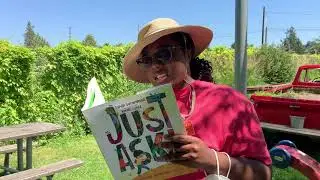 PlayGarden Staff Member, Nicole Reads Sonya Sotomayor's children's book,  Just Ask!