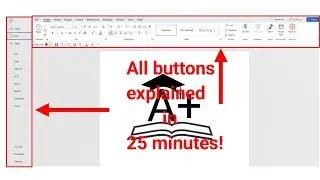 Every button in MS word explained in 25 minutes!