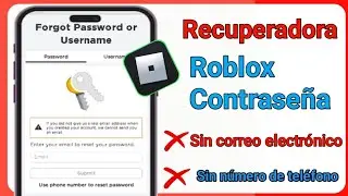 Cómo restablecer tu contraseña de Roblox sin correo electrónico (2024) - Recupera tu cuenta de Rob