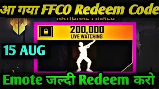 Fire City Open EMOTE Redeem Code - FFCO Redeem Code Free Fire - FFCO Emote Redeem Code Free Fire