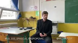 Prezentacija u JU Spasoje Raspopovic