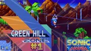 Uma Green Hill Zone diferente... - (Sonic Mania) #1 🤔