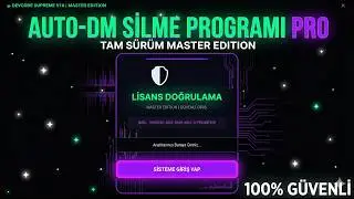 DİSCORD DM SİLME UYGULAMASI SÜRPRİZ BOT YANINDA 