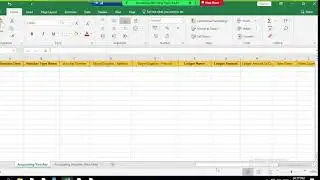 Inserting data into the Tally approved excel format from sql server Turbodata