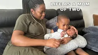 A DAY IN THE LIFE WITH A NEWBORN AND A TODDLER