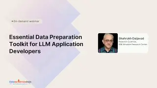 Data Preparation Toolkit for LLM Application Developers