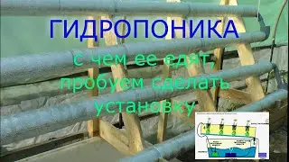 Гидропоника, пробую сделать сам...