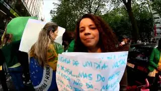 O Gigante acordou - Manifestação em Bruxelas 26/06/2013