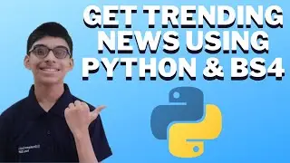 How to get Trending News using Python - Beautiful Soup