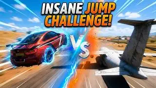 BMW vs AIRPLANES… INSANE JUMP CHALLENGE! ✈️🔥
