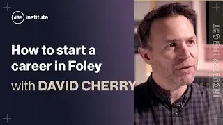 How to start a career in dubbing and Foley for film & TV