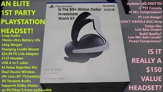 1st Look Comparison Audeze Penrose vs Maxwell vs Sony PS5 Pulse Elite Headsets! 02-07-2024