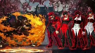 [Mugen KOF] Neo Kyo Vs Red Flame IOri Yagami Team