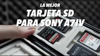 Mejor Tarjeta SD para Sony A7IV